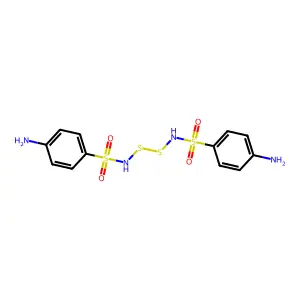 N,N'-Dithio-4,4'-diaminobenzenesulfonamide structure