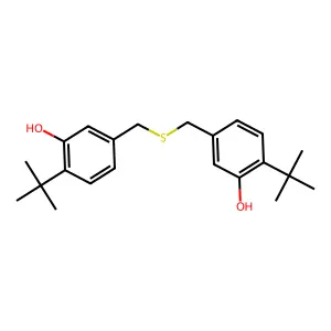 Sulfide, bis(4-t-butyl-m-cresyl)- structure