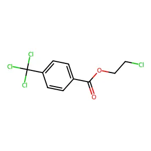 2-Chloroethyl 4-(trichloromethyl)benzoate structure