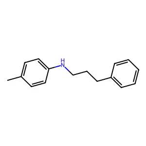 p-Toluidine, N-phenylpropyl- structure