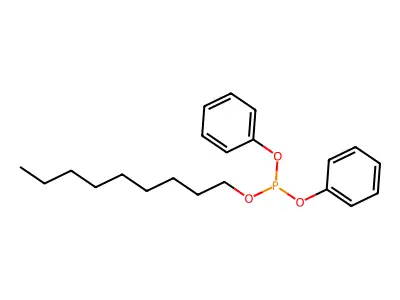 Diphenyl nonylphosphonate structure