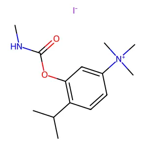Ammonium, (3-hydroxy-p-cumenyl)trimethyl-, iodide, methylcarbamate structure