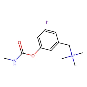Ammonium, (3-hydroxybenzyl)trimethyl-, iodide, methylcarbamate structure