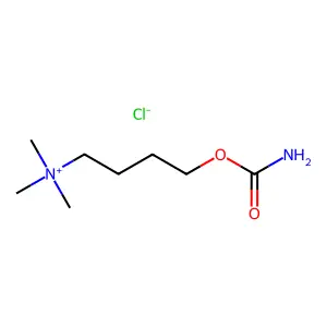 Ammonium, (4-hydroxybutyl)trimethyl-, chloride, carbamate structure
