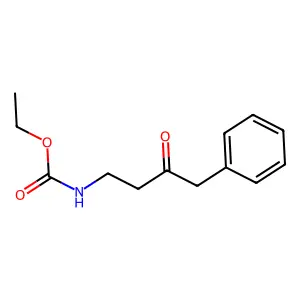 Carbamic acid, (2-phenacyl)ethyl-, ethyl ester structure