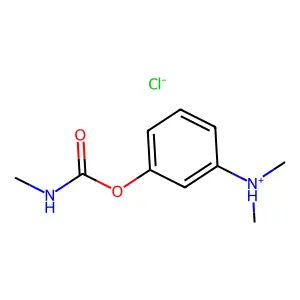 Carbamic acid, N-methyl-, 3-(dimethylamino)phenyl ester, hydrochloride structure