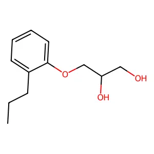 3-(2-Propylphenoxy)propane-1,2-diol structure