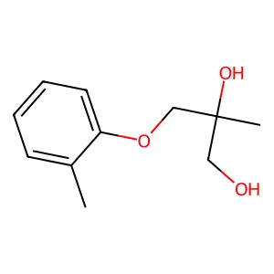 2-Methyl-3-(2-methylphenoxy)propane-1,2-diol structure