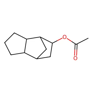 4,7-Methano-1H-inden-5-ol, octahydro-, 5-acetate structure