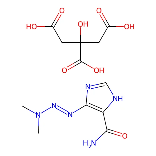 Dacarbazine citrate structure