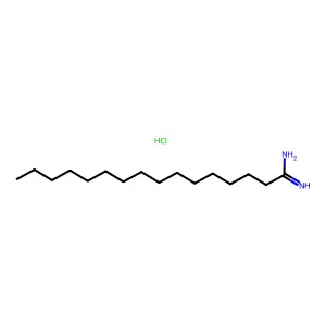 Palmitamidine hydrochloride structure
