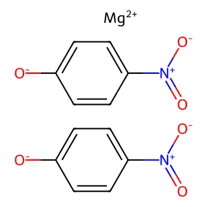 phenol, p-nitro-, magnesium salt structure