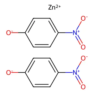 Phenol, p-nitro-, zinc salt structure