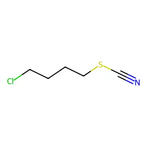 Thiocyanic acid, 4-chlorobutyl ester structure
