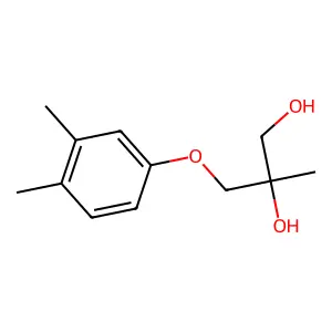 3-(3,4-Dimethylphenoxy)-2-methylpropane-1,2-diol structure