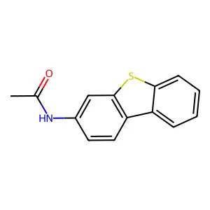Acetamide, N-3-dibenzothienyl- structure