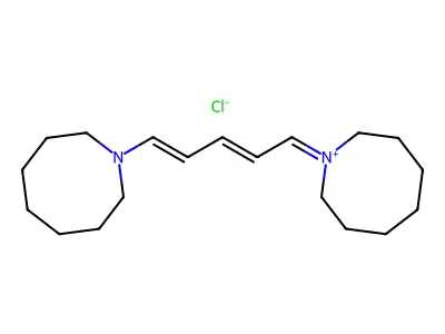 C19H33N2.Cl.H2O structure