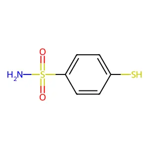 Benzenesulfonamide, 4-mercapto- structure