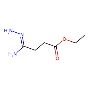 Butanoic acid, 4-hydrazino-4-imino-, ethyl ester structure