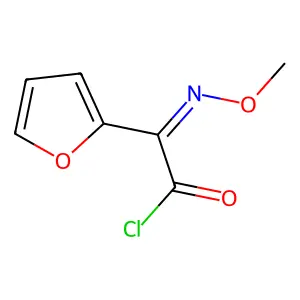 (Furan-2-yl)(methoxyimino)acetyl chloride structure