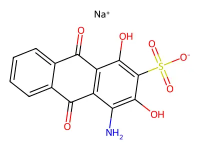 Nuclear fast red free acid structure