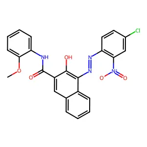 C.I. Pigment Red 15 structure