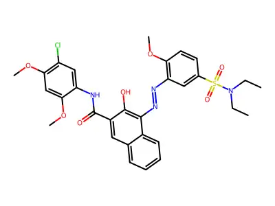 Pigment Red 5 structure