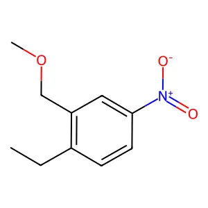 1-Ethyl-2-(methoxymethyl)-4-nitrobenzene structure