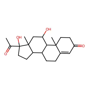21-Deoxycortisol structure