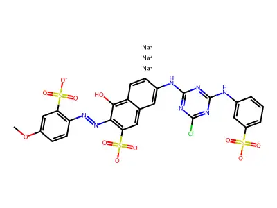 Azo dye compound structure