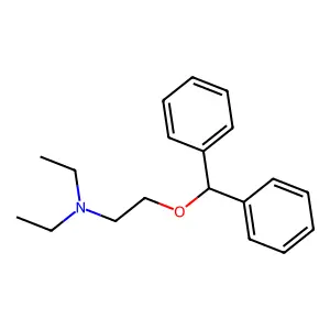 Ethylbenzhydramine structure