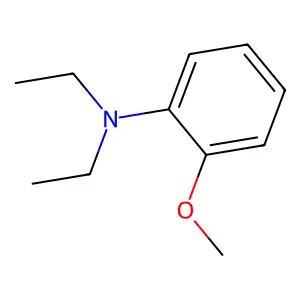 Benzenamine, N,N-diethyl-2-methoxy- structure