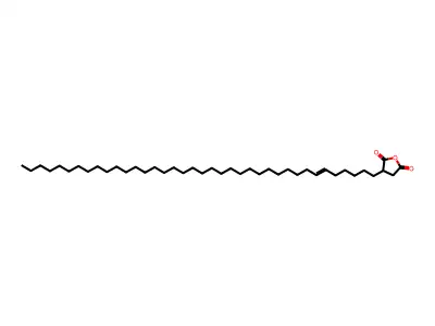 3-Octatriacont-6-enyloxolane-2,5-dione structure