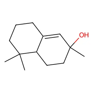 2-Naphthalenol, 2,3,4,4a,5,6,7,8-octahydro-2,5,5-trimethyl- structure