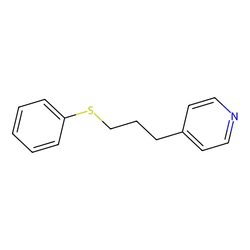 4-[3-(Phenylsulfanyl)propyl]pyridine structure