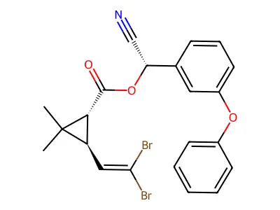 trans-Deltamethrin structure