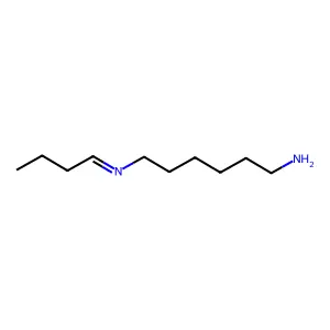 1,6-Hexanediamine, N1-butylidene- structure