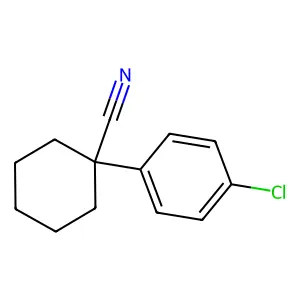 1-(4-Chlorophenyl)cyclohexanecarbonitrile structure