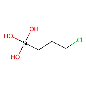 3-Chloropropylsilanetriol structure