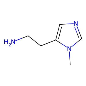 3-Methylhistamine structure