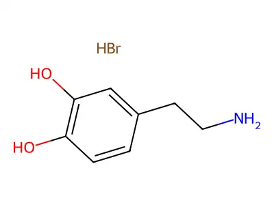 4-(2-Aminoethyl)pyrocatechol hydrobromide structure