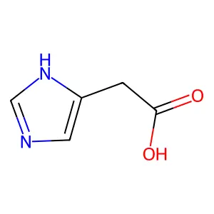 1H-Imidazole-5-acetic acid structure