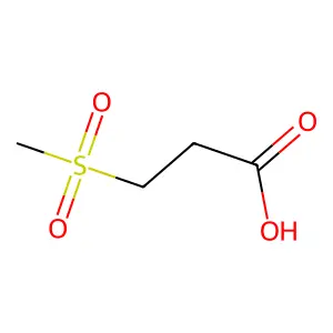 3-(Methylsulfonyl)propanoic acid structure