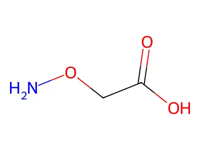 (Aminooxy)acetic acid structure