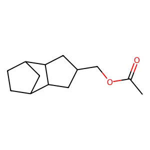 4,7-Methano-1H-indene-2-methanol, octahydro-, 2-acetate structure