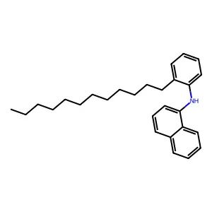 1-Naphthalenamine, N-(dodecylphenyl)- structure