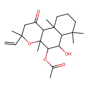 1,9-DIDEOXYFORSKOLIN structure