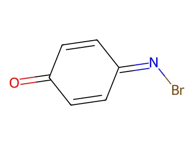 2,5-Cyclohexadien-1-one, 4-bromoimino- structure