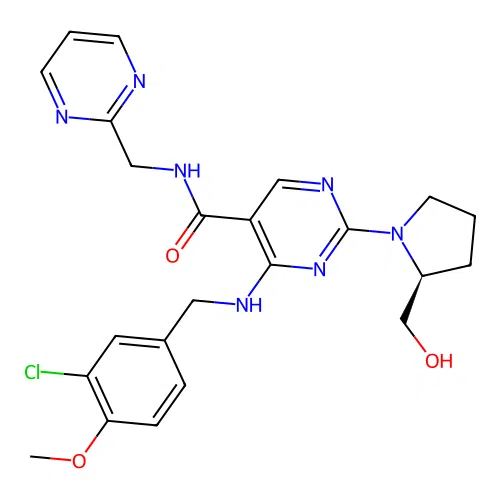 Avanafil structure