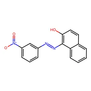 2-Naphthalenol, 1-[2-(3-nitrophenyl)diazenyl]- structure